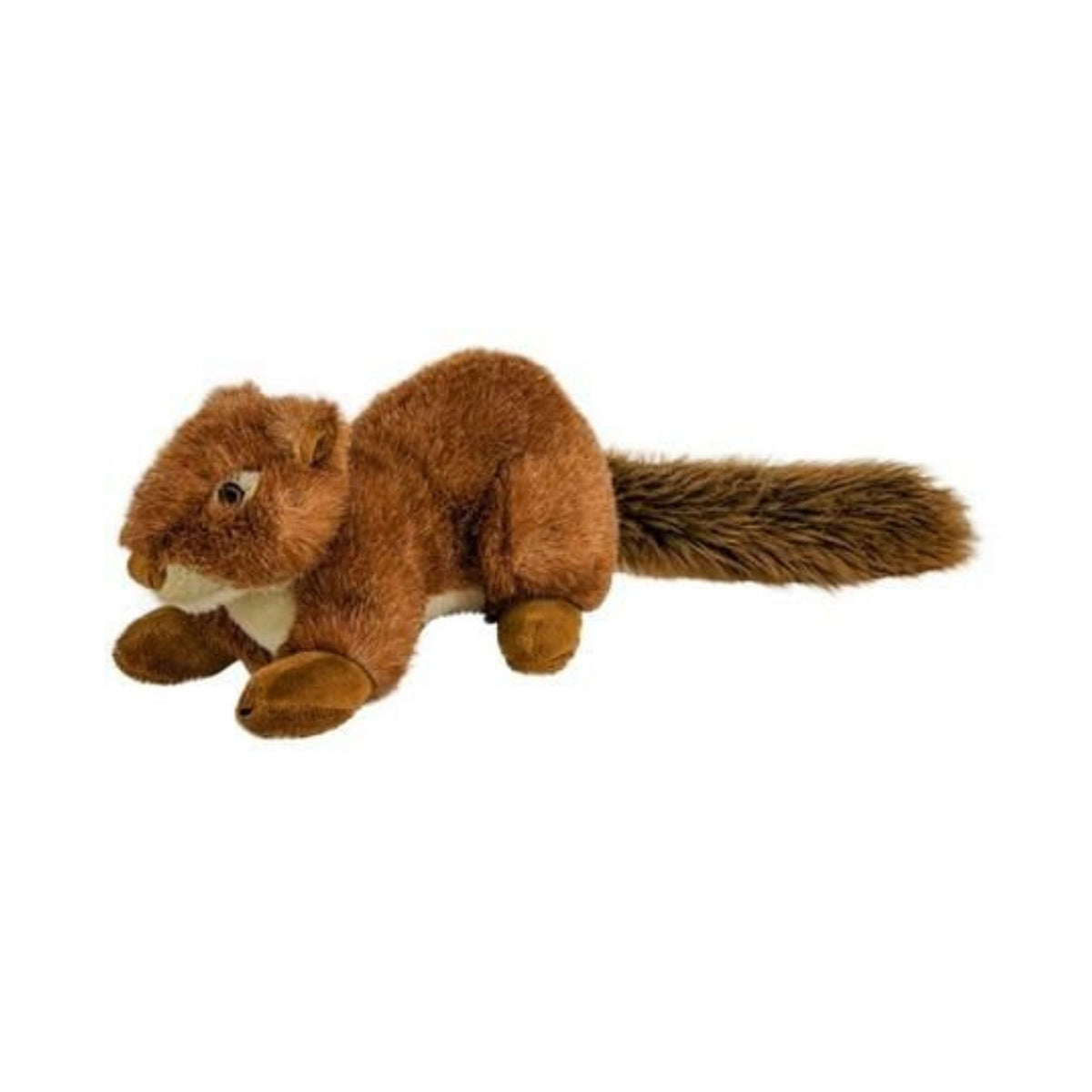 Fluff &amp; Tuff Squeaker-less Red Squirrel, Durable Plush Dog Toys | Barks &amp; Bunnies