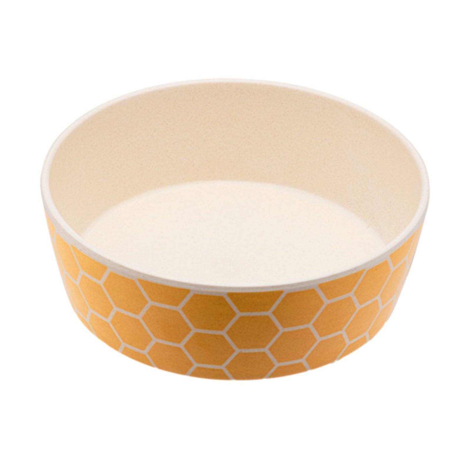 Beco Pets Eco-Friendly Bamboo Dog Pet Bowl Honeycomb | Barks & Bunnies