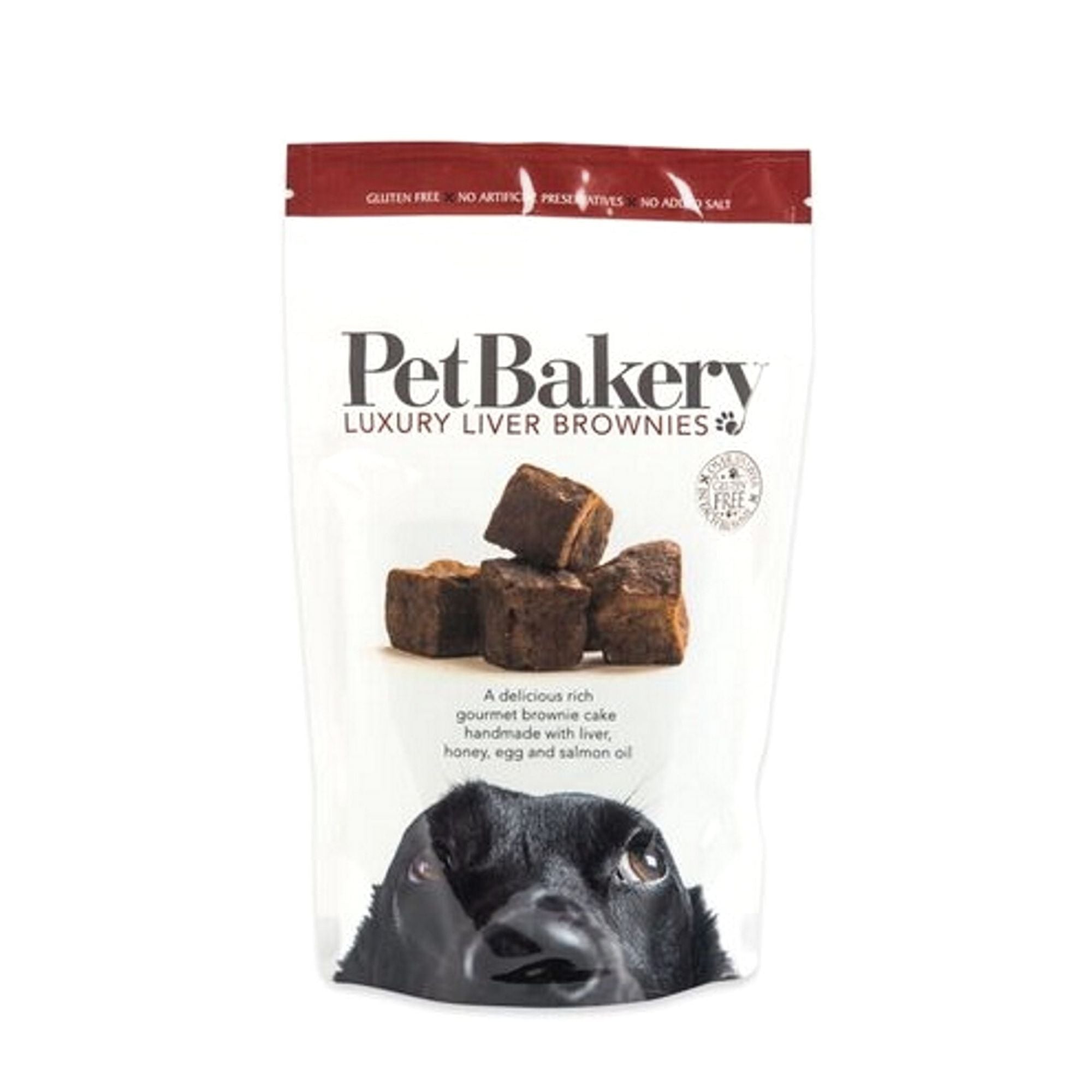 Pet Bakery Luxury Liver Brownies Dog Treats | Barks & Bunnies