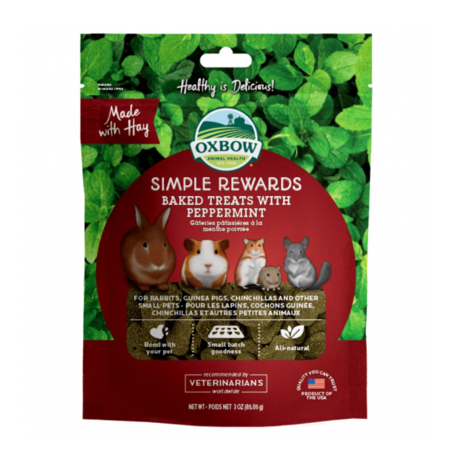 Oxbow Simple Rewards with Peppermint | Barks & Bunnies