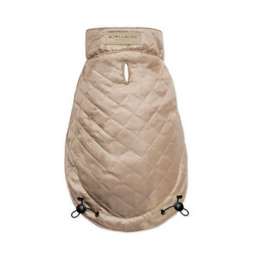 Bowl & Bone Spirit Jacket Gold, Quilted Dog Coat | Barks & Bunnies