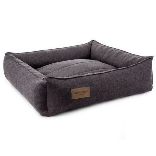 Bowl &amp; Bone Republic Urban Bed Graphite, Dog Bed | Barks &amp; Bunnies
