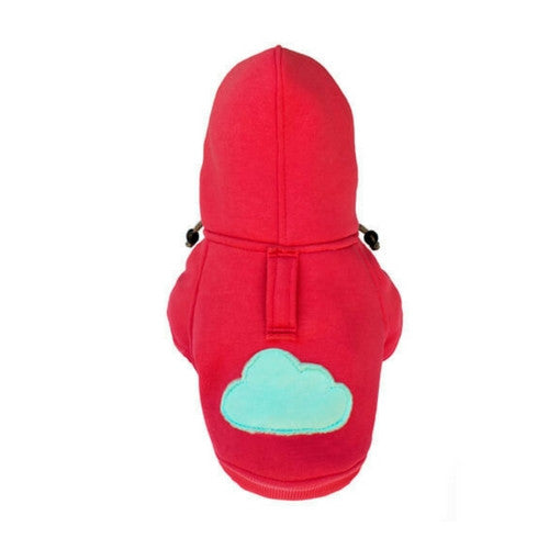 Bowl &amp; Bone Republic Cloud Hoodie Dog Coat Coral | Barks &amp; Bunnies