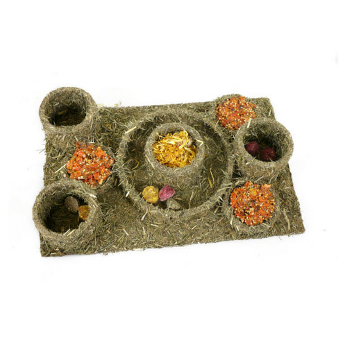 Rosewood Hay 'n' Treat Maze Toy for Rabbits | Barks & Bunnies