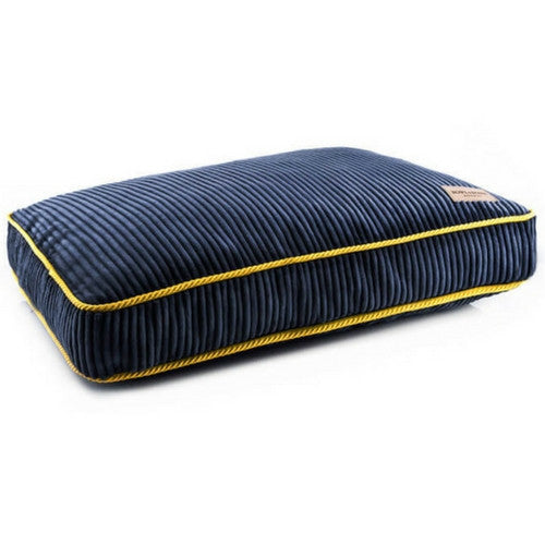 Bowl &amp; Bone Republic Deco Cushion Sapphire, Dog Bed | Barks &amp; Bunnies