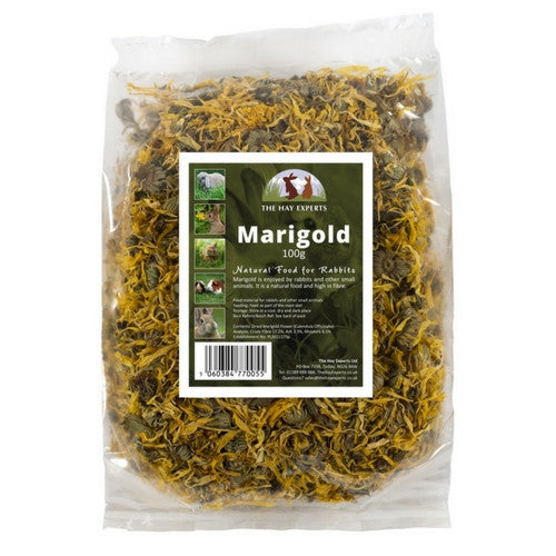 The Hay Experts Marigold, Dried Herbs for Rabbits | Barks & Bunnies