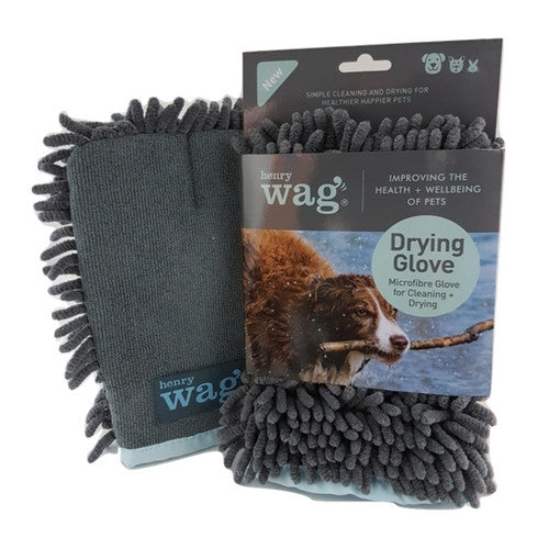 Henry Wag Microfibre Glove, Noodle Dog Towel | Barks &amp; Bunnies
