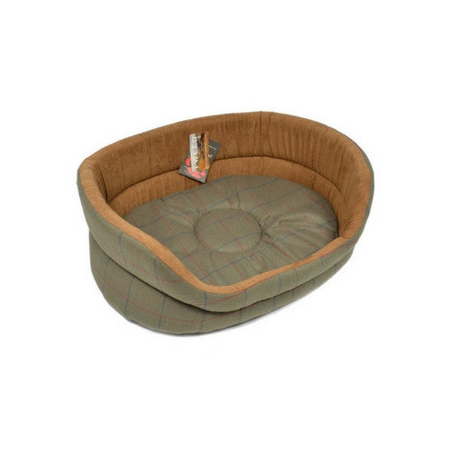 Danish design shop tweed dog bed