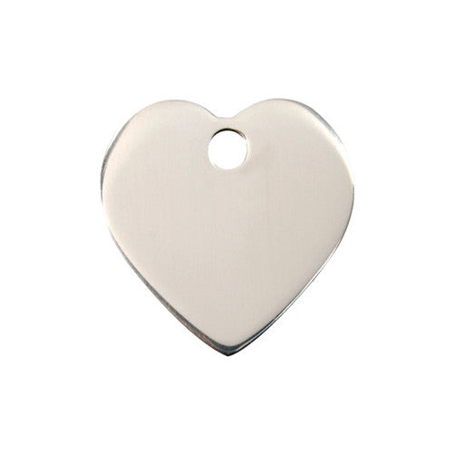 Heart Red Dingo Stainless Steel Dog ID Tags | Barks & Bunnies