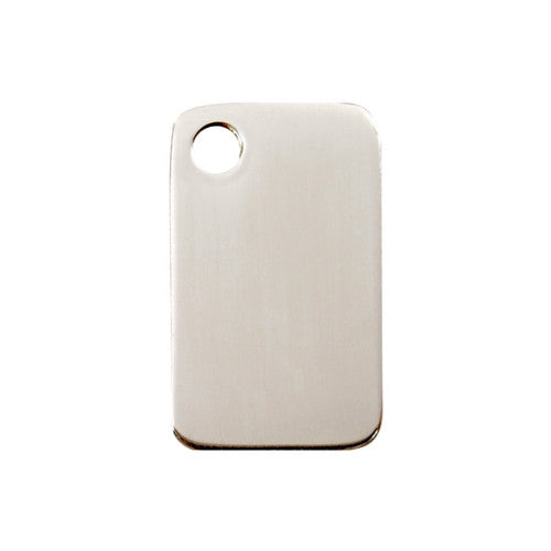 Steel Rectangular Dog Tag