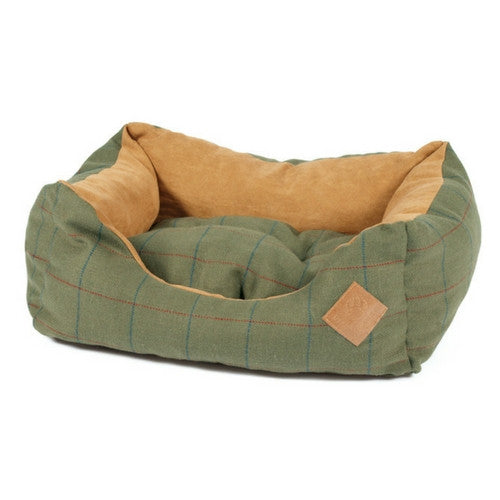 Joules tweed dog store bed