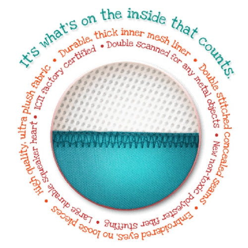 Fluff & Tuff Esmerelda Turtle, Durable Plush Dog Toys | Barks & Bunnie