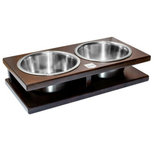 Bowl &amp; Bone Republic GRANDE Chestnut, Handmade Bowl | Barks &amp; Bunnies