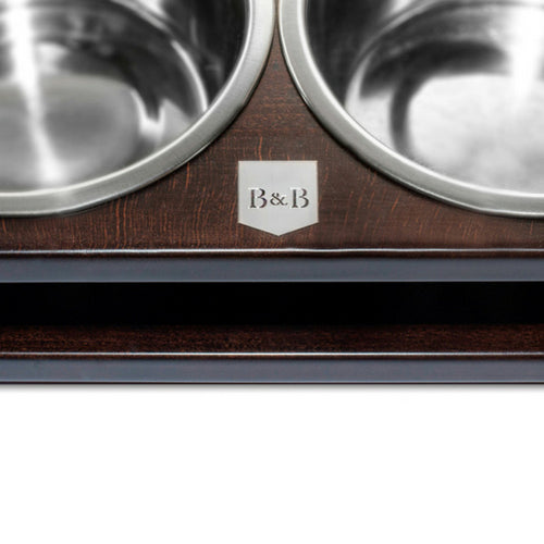 Bowl &amp; Bone Republic GRANDE Chestnut, Handmade Bowl | Barks &amp; Bunnies