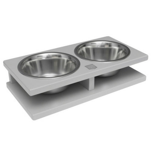 Bowl & Bone Republic GRANDE Grey, Handmade Dog Bowl | Barks & Bunnies