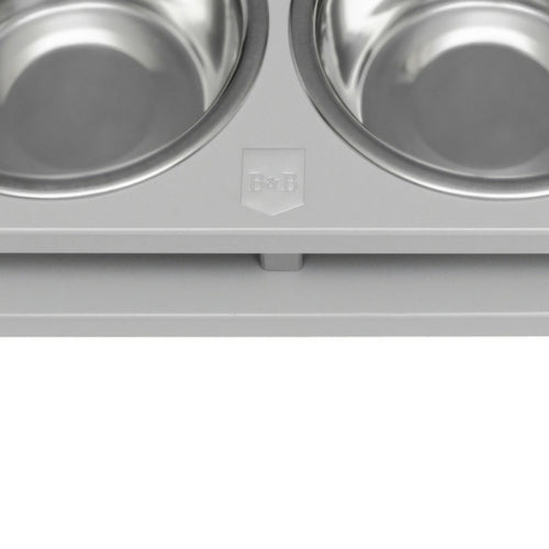 Bowl &amp; Bone Republic GRANDE Grey, Handmade Dog Bowl | Barks &amp; Bunnies