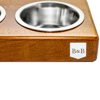 Bowl & Bone Republic DUO Amber, Handmade Dog Bowl | Barks & Bunnies
