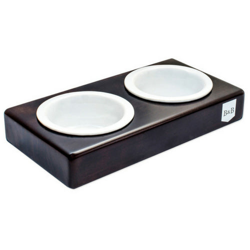 Bowl & Bone Republic DUO CERAMIC Chestnut, Dog Bowl | Barks & Bunnies