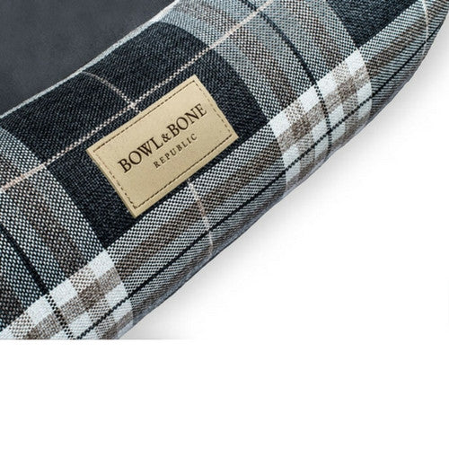 Bowl &amp; Bone Republic Scott Bed Grey, Dog Bed | Barks &amp; Bunnies