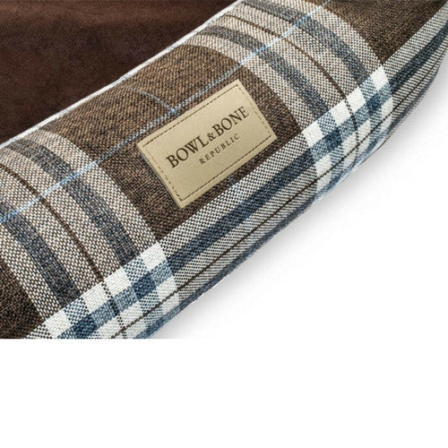 Bowl & Bone Republic Scott Bed Brown, Dog Bed | Barks & Bunnies