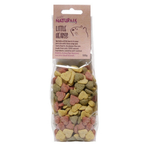 Rosewood Naturals Little Hearts, Rabbit Treats | Barks & Bunnies