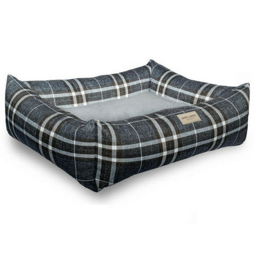 Bowl & Bone Republic Scott Bed Blue, Dog Bed | Barks & Bunnies