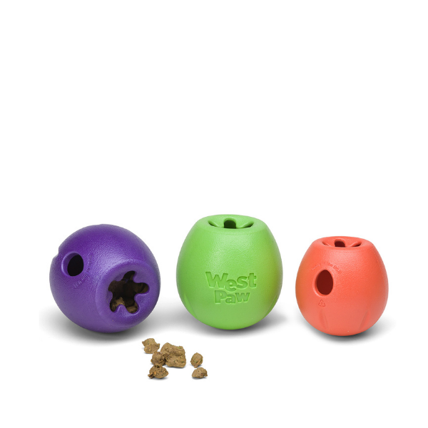 Zogoflex Echo Rumbl, Interactive Extra Tough Dog Toy Barks Bunnies