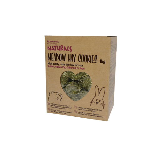 Rosewood Naturals Meadow Hay Cookies for Rabbits | Barks & Bunnies