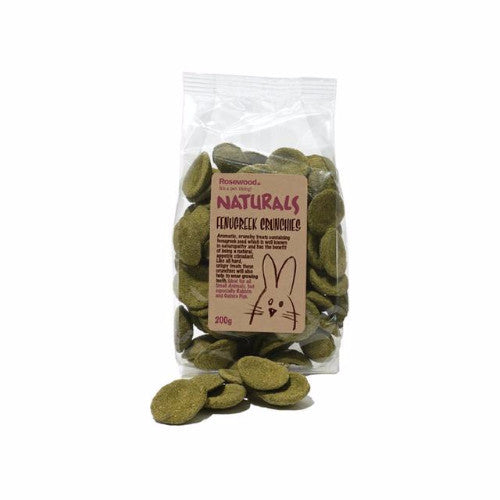 Rosewood Naturals Fenugreek Crunchies, Rabbit Treats | Barks & Bunnies