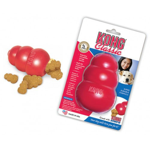 Kong Classic Dog Toy Interactive Feeder | Barks &amp; Bunnies