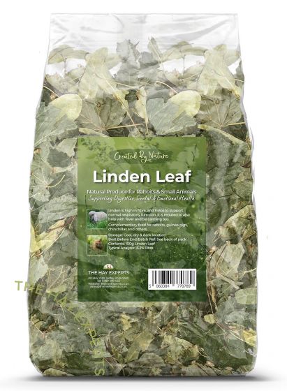 The Hay Experts Linden Leaf, Herbs for Rabbits | Barks & Bunnies