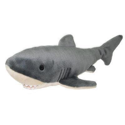 Fluff & Tuff Mac The Shark, Durable Plush Dog Toys | Barks & Bunnies