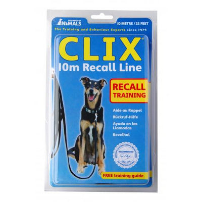Clix Long Line Recall Training 10m, Dog Long Line | Barks & Bunnies