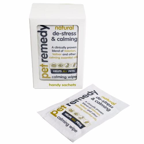 Pet Remedy Calming Wipes, Naturally De-Stress Dogs & Pets  | Barks &..
