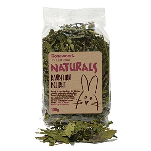 Rosewood Naturals Dandelion Delight, Herbs for Rabbits | Barks & Bu...