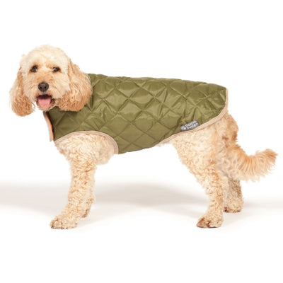 Danish Design Quilted Dog Coat, Winter Dog Coat | Barks & Bunnies