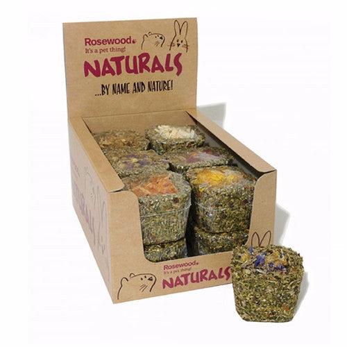 Rosewood Grainless Nibble Pots for Rabbits & Small Animals | Barks & Bunnies