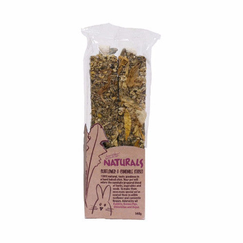 Rosewood Naturals Sunflower & Camomile Sticks | Barks & Bunnies