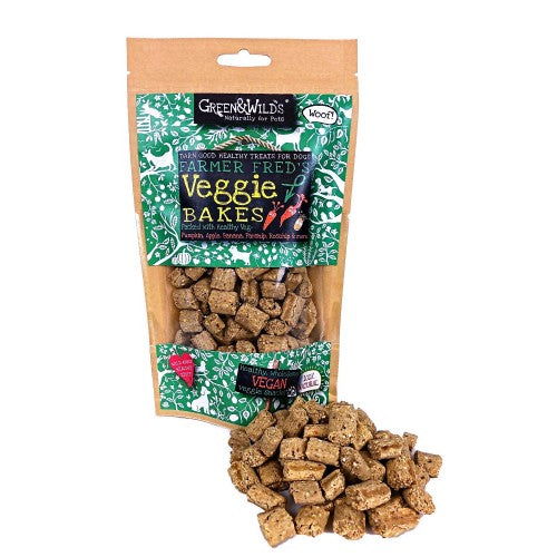 Green & Wilds Farmer Fred's Veggie Bakes Dog Treats | Barks & Bunnies
