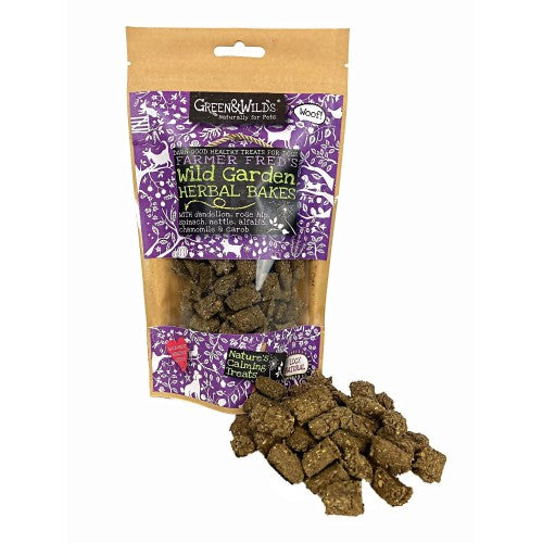 Green & Wilds Farmer Fred's Wild Garden Bakes Dog Treats | Barks & Bunnies